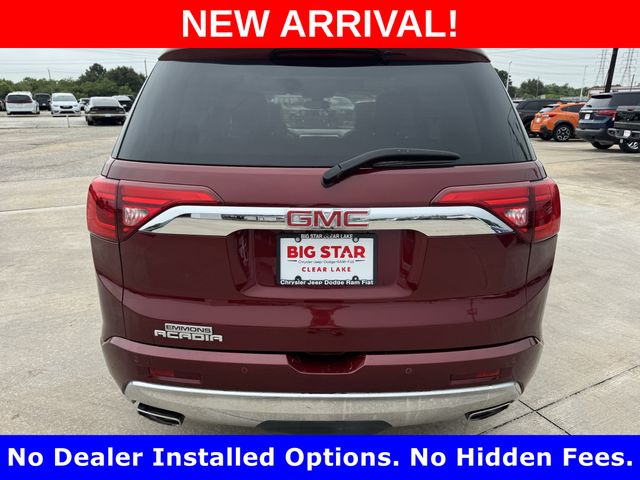 2018 GMC Acadia Denali Red at Autostrade