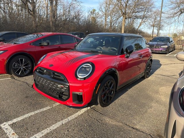 Chili Red II 2025 MINI Cooper John Cooper Works 2-Door Hatchback FWD Hatchback Front-Wheel Drive 7-Speed Automatic