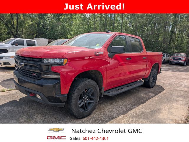 Red Hot 2021 Chevrolet Silverado 1500 LT Trail Boss Crew Cab 4WD Pickup Truck Four-Wheel Drive Automatic