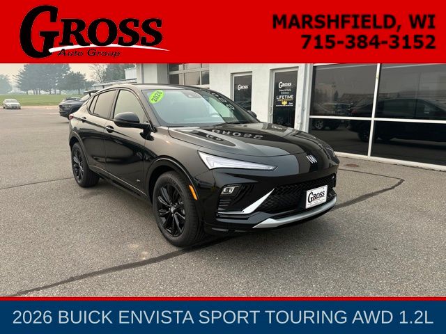 Black (Ebony Twilight Metallic) 2026 Buick Envista SUV / Crossover Front-Wheel Drive 6-Speed Automatic