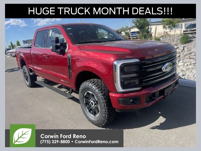 Ruby Red 2026 Ford F-250 Super Duty Platinum Crew Cab 4WD Pickup Truck Four-Wheel Drive Automatic