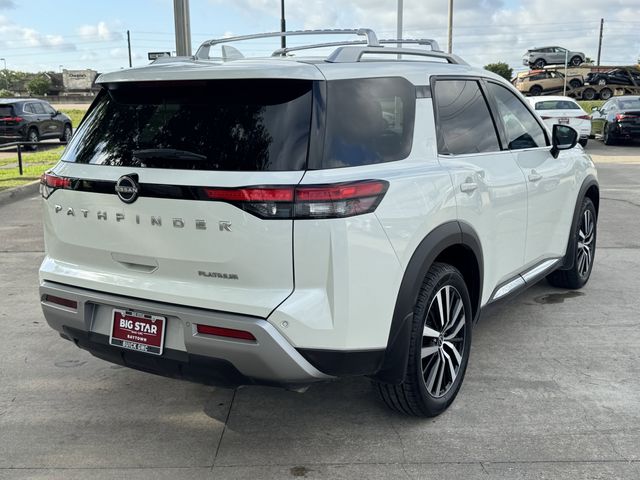 2024 Nissan Pathfinder Platinum White at Genesis of Spring