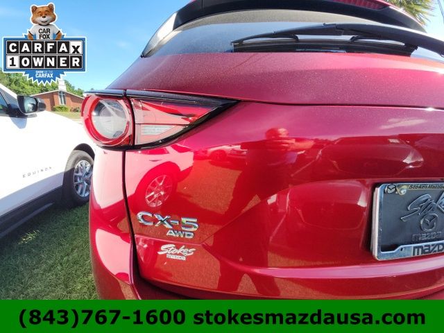 2021 Mazda CX-5 Grand Touring Red at Stokes Mazda