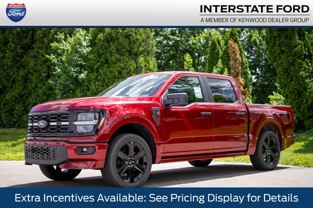 Ruby Red Metallic 2026 Ford F-150 Pickup Truck Four-Wheel Drive Automatic