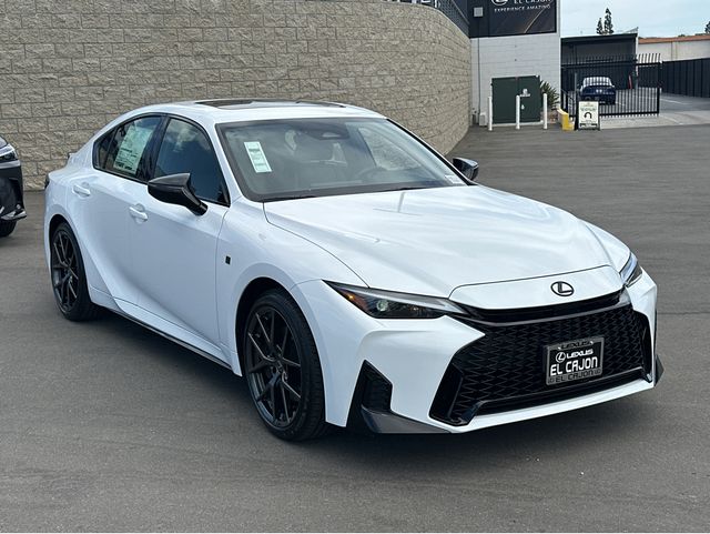 Ultra White 2026 Lexus IS Sedan Rear-Wheel Drive 8-Speed Automatic