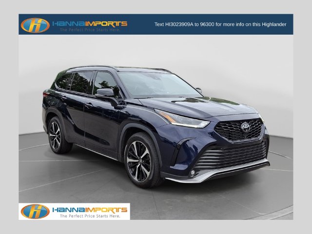 Blueprint 2022 Toyota Highlander SUV / Crossover Front-Wheel Drive 8-Speed Automatic
