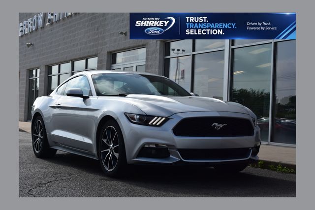 Ingot Silver 2016 Ford Mustang Coupe Rear-Wheel Drive 6-Speed Automatic