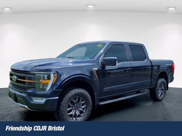 Blue Metallic 2021 Ford F-150 Tremor SuperCrew 4WD Pickup Truck Four-Wheel Drive Automatic
