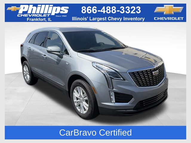 Argent Silver Metallic 2025 Cadillac XT5 SUV / Crossover Four-Wheel Drive 9-Speed Automatic
