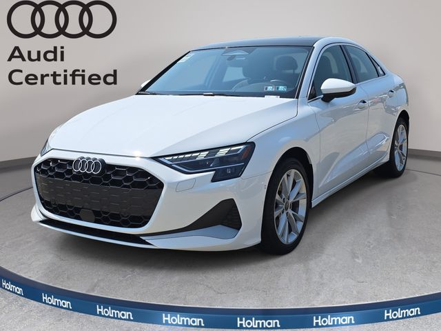White 2026 Audi A3 Sedan All-Wheel Drive 7-Speed Automatic