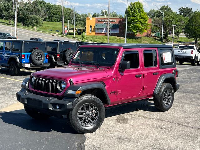 Certified 2024 Jeep Wrangler Sport S with VIN 1C4PJXDN1RW349995 for sale in Kansas City