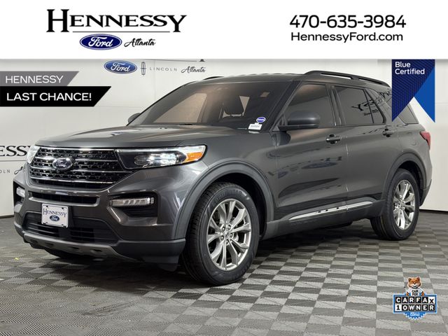 Gray (Magnetic) 2020 Ford Explorer SUV / Crossover Rear-Wheel Drive Automatic