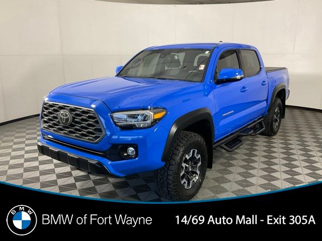 Voodoo Blue 2021 Toyota Tacoma Pickup Truck Four-Wheel Drive 6-Speed Automatic