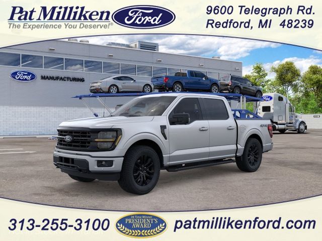 Iconic Silver Metallic 2026 Ford F-150 Pickup Truck Four-Wheel Drive Automatic