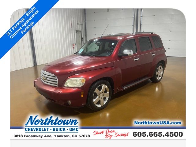 Cardinal Red Metallic 2008 Chevrolet HHR LT FWD Wagon Front-Wheel Drive 4-Speed Automatic