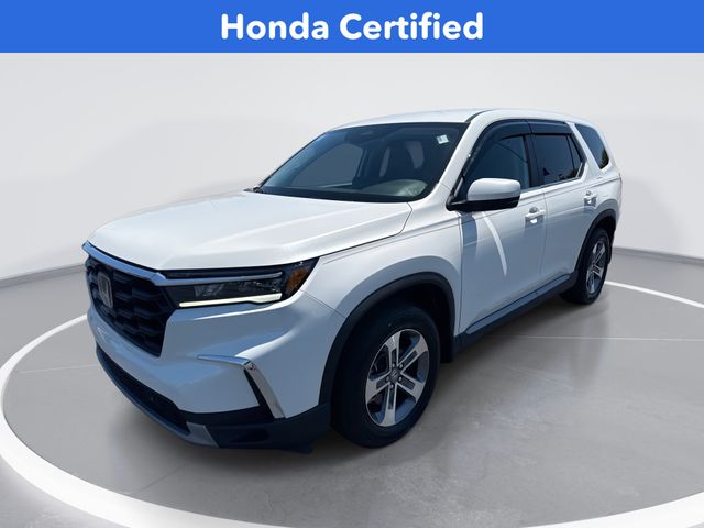 Platinum White Pearl 2025 Honda Pilot EX-L FWD SUV / Crossover Front-Wheel Drive Automatic
