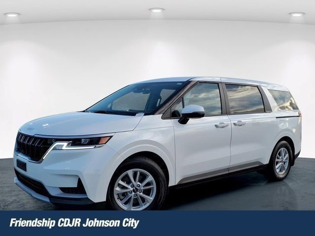 Snow White Pearl 2024 Kia Carnival Minivan Front-Wheel Drive 8-Speed Automatic