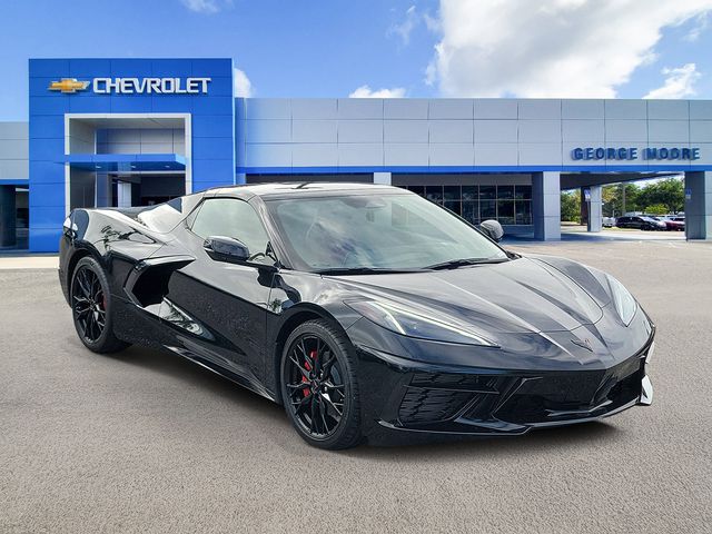 Black 2026 Chevrolet Corvette Stingray 1LT Convertible RWD Convertible Rear-Wheel Drive 8-Speed Dual Clutch