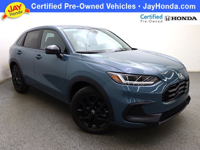 Nordic Forest Pearl 2024 Honda HR-V Sport AWD SUV / Crossover All-Wheel Drive Continuously Variable Transmission