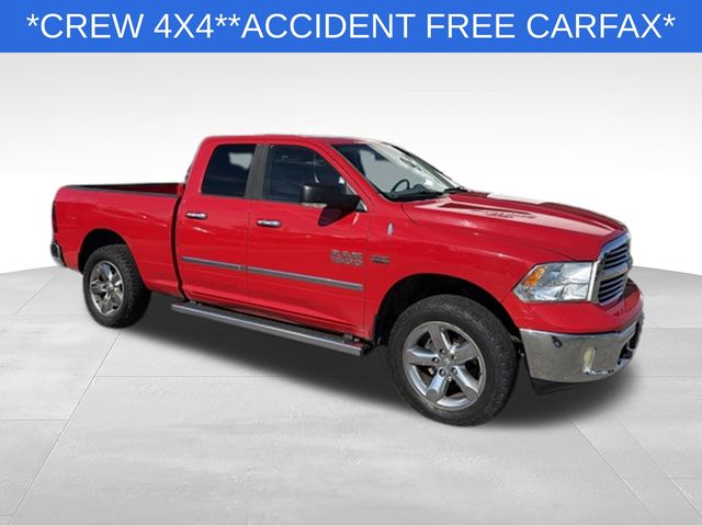 Flame Red 2013 RAM 1500 Pickup Truck Four-Wheel Drive 6-Speed Automatic