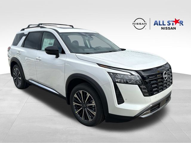 Everest White Pearl Tricoat 2026 Nissan Pathfinder SUV / Crossover Front-Wheel Drive 9-Speed Automatic
