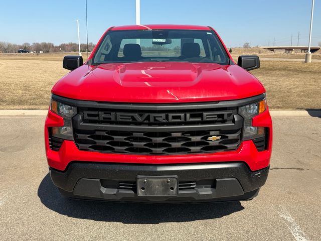 Red Hot 2023 Chevrolet Silverado 1500 Work Truck RWD Pickup Truck 4X2 8-Speed Automatic