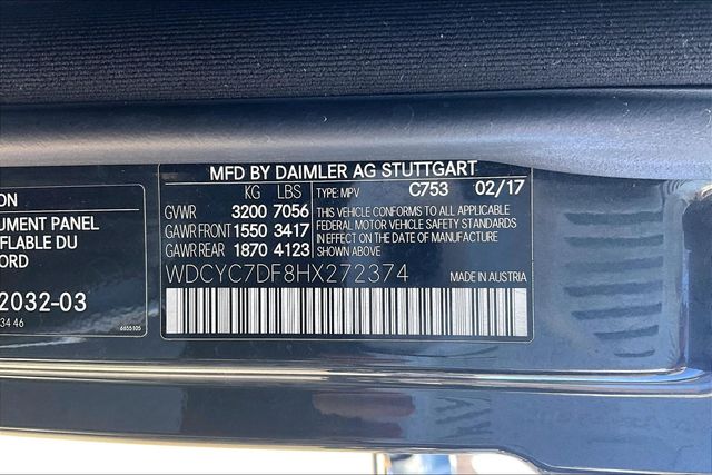 Used 2017 Mercedes-Benz G-Class G 63 AMG 4D Sport Utility 4MATIC