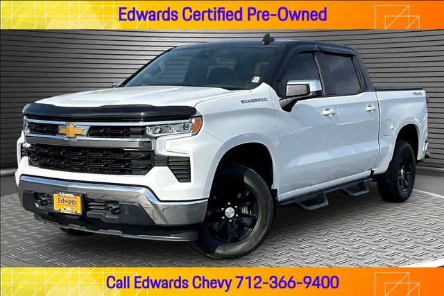 Summit White 2024 Chevrolet Silverado 1500 Pickup Truck Four-Wheel Drive Automatic