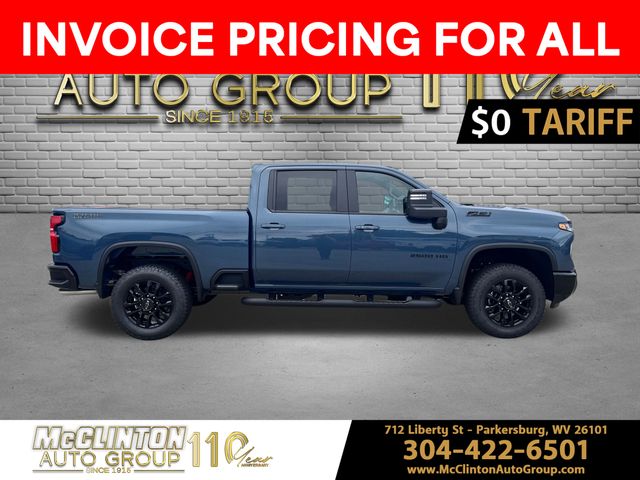 2025 Lakeshore Blue Metallic Chevrolet Silverado 2500HD LT 4X4 Truck