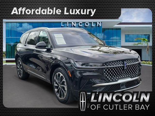 Infinite Black Metallic Clearcoat 2024 Lincoln Nautilus Hybrid Reserve AWD SUV / Crossover All-Wheel Drive Continuously Variable Transmission