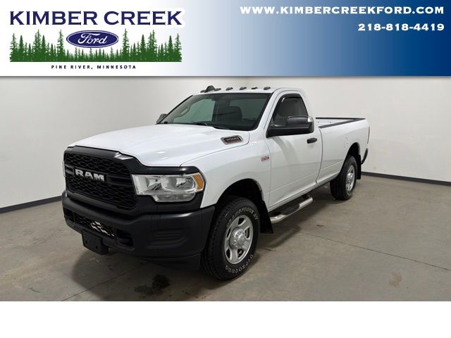 Bright White Clearcoat 2020 RAM 3500 Pickup Truck Four-Wheel Drive 8-Speed Automatic