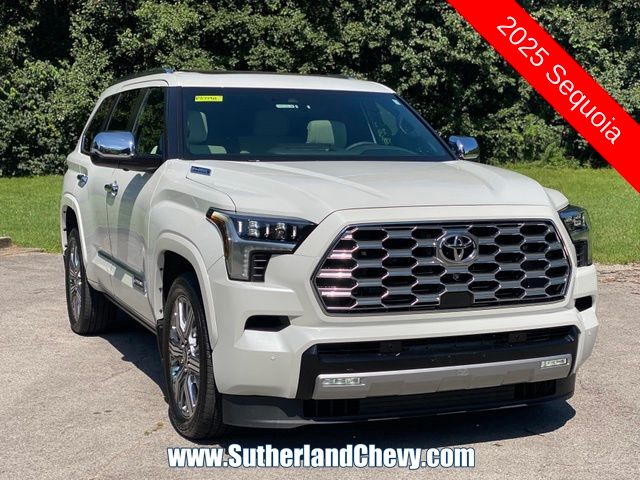 Pearl 2025 Toyota Sequoia SUV / Crossover Four-Wheel Drive Automatic