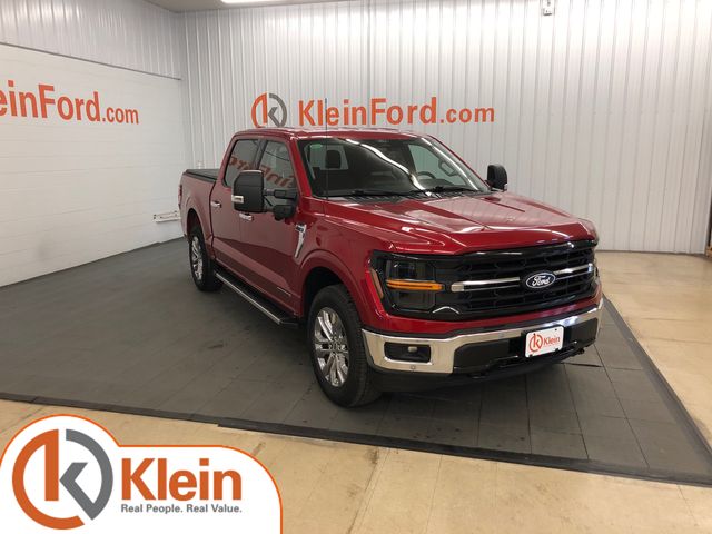 Rapid Red Metallic Tinted Clearcoat 2024 Ford F-150 Pickup Truck Four-Wheel Drive Automatic