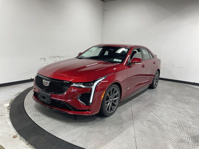 Radiant Red Tintcoat 2024 Cadillac CT4 V-Series RWD Sedan Rear-Wheel Drive Automatic