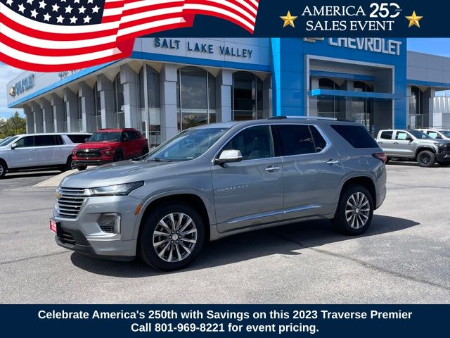 Sterling Gray Metallic 2023 Chevrolet Traverse SUV / Crossover Four-Wheel Drive 9-Speed Automatic