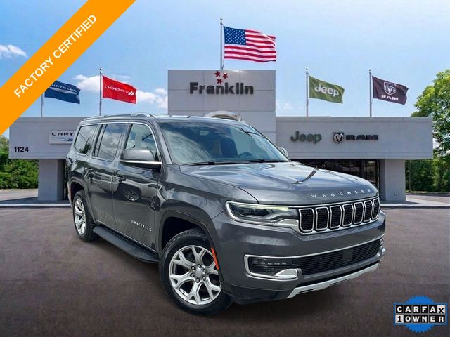 Gray Metallic 2022 Jeep Wagoneer SUV / Crossover Four-Wheel Drive 8-Speed Automatic