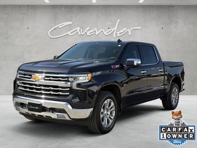 Dark Ash Metallic 2024 Chevrolet Silverado 1500 Pickup Truck Four-Wheel Drive Automatic