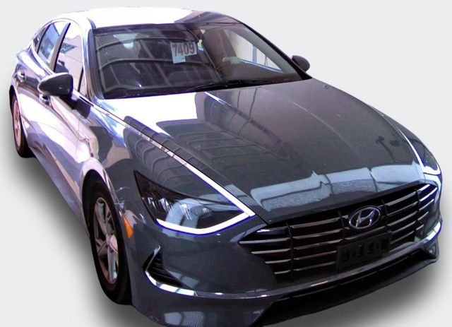 Hampton Gray 2021 Hyundai Sonata SE FWD Sedan Front-Wheel Drive 8-Speed Automatic Overdrive