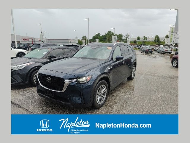 Deep Crystal Blue Mica 2025 Mazda CX-90 PHEV Preferred AWD SUV / Crossover All-Wheel Drive 8-Speed Automatic