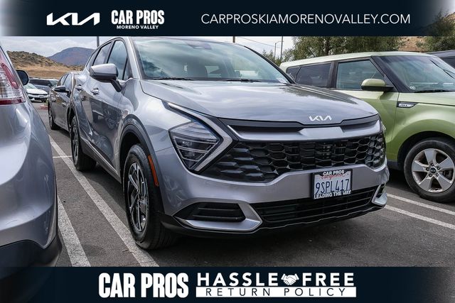 Steel Gray 2024 Kia Sportage Hybrid LX AWD SUV / Crossover All-Wheel Drive 6-Speed Automatic