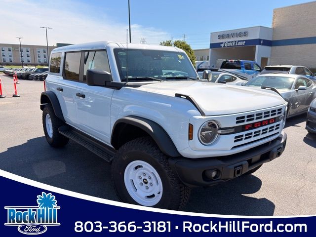Oxford White 2026 Ford Bronco Heritage Edition 4-Door 4WD SUV / Crossover Four-Wheel Drive Automatic