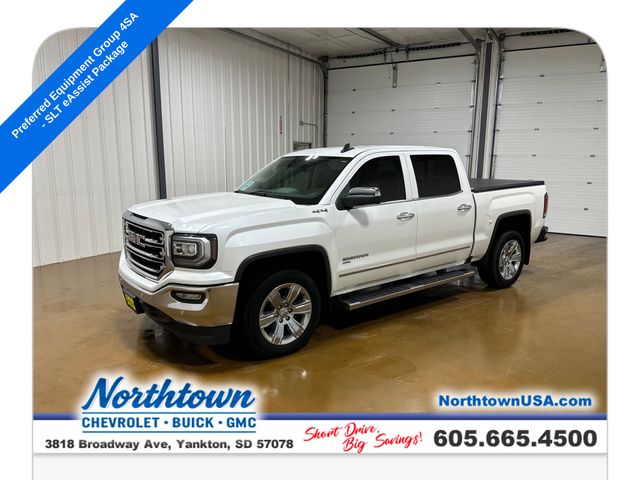 White Frost Tricoat 2018 GMC Sierra 1500 Pickup Truck Four-Wheel Drive 8-Speed Automatic