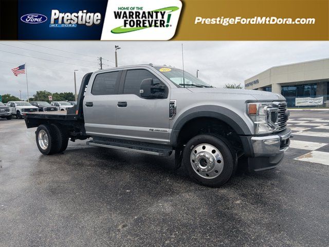 Iconic Silver Metallic 2022 Ford F-450 Super Duty XL Crew Cab LB DRW 4WD Pickup Truck Four-Wheel Drive Automatic