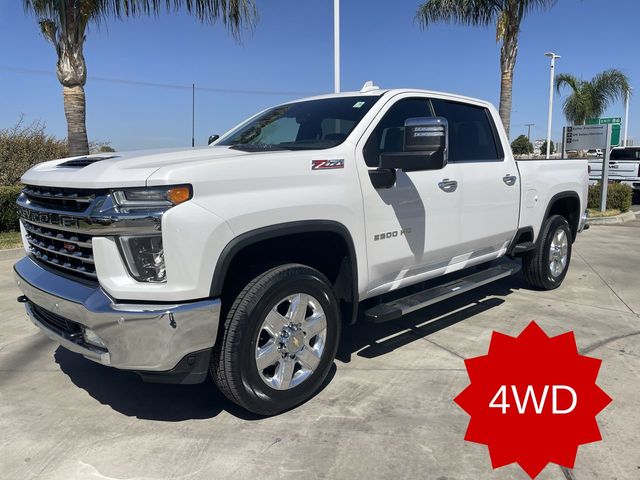 White (Iridescent Pearl Tricoat) 2021 Chevrolet Silverado 2500HD Pickup Truck Four-Wheel Drive Automatic
