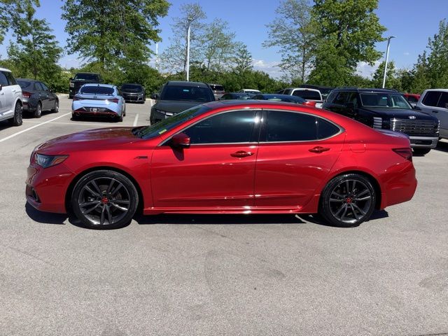 Used 2020 Red Acura 2.4L A-Spec Pkg image 2