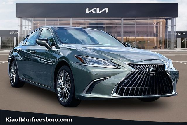 Green 2024 Lexus ES Sedan Front-Wheel Drive 8-Speed Automatic