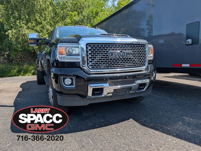 Onyx Black 2017 GMC Sierra 3500HD Pickup Truck Four-Wheel Drive 6-Speed Automatic