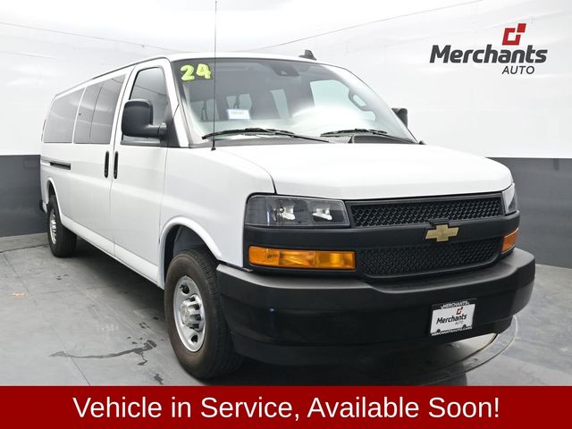 Summit White 2024 Chevrolet Express Van Rear-Wheel Drive 8-Speed Automatic Overdrive