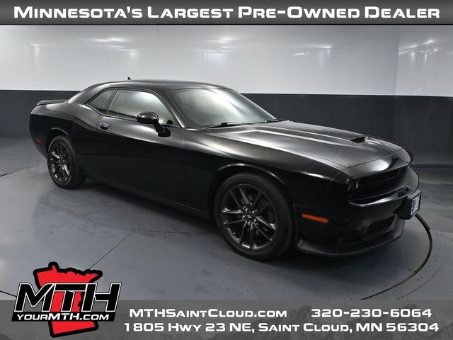 Pitch Black Clearcoat 2021 Dodge Challenger Coupe All-Wheel Drive 8-Speed Automatic