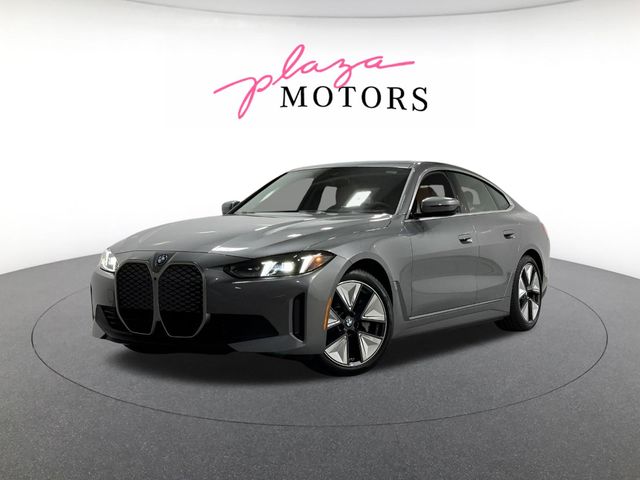 Gray (Skyscraper Grey Metallic) 2025 BMW i4 xDrive40 Gran Coupe AWD Sedan All-Wheel Drive Automatic